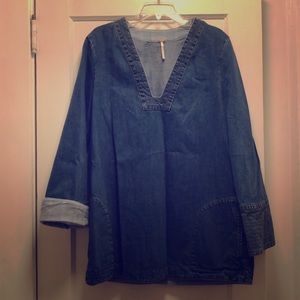 Free People Denim Tunic/ Dress